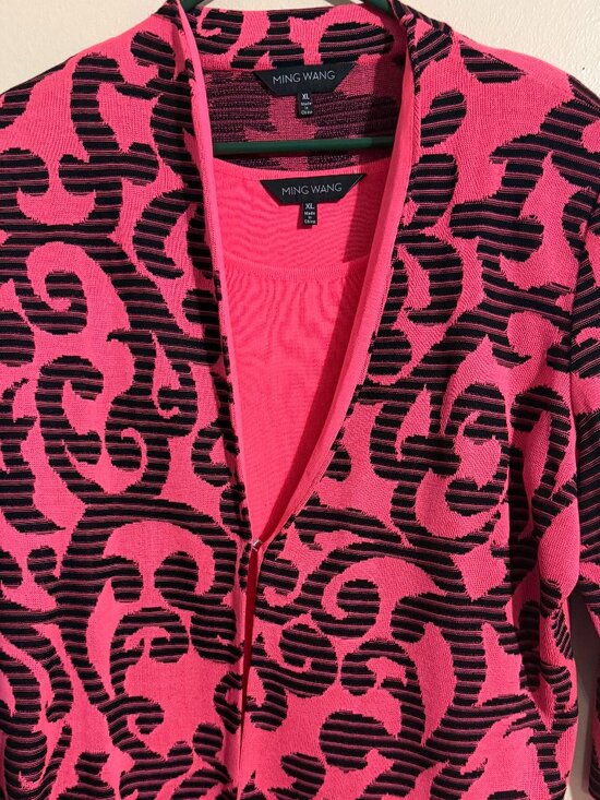 Ming Wang Tops - 2 Piece Jacket and Shell